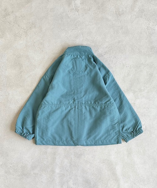 GERRY（ジェリー）の「【GERRY】スタンドウィンドブレーカー（80～160cm）（ナイロンジャケット・キッズ・ブラック/オレンジ系その他/パープル系その他/ホワイト系その他/アイボリー/ブルー/ライム/ベージュ・160/110/120/80/130/140/150/90/100）」の10枚目の写真