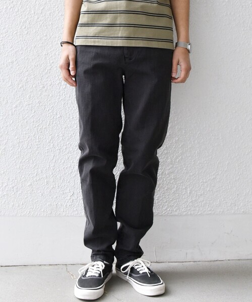 SHIPS any(シップス エニィ)の「SHIPS any: ベターコットン ストレッチ スリム テーパード デニム イージー パンツ◇(デニムパンツ・メンズ・ネイビー/ダークグレー/ブルー/グレー・X-LARGE/LARGE/SMALL/MEDIUM)」の10枚目の写真