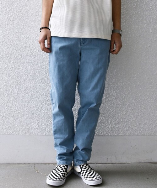 SHIPS any(シップス エニィ)の「SHIPS any: ベターコットン ストレッチ スリム テーパード デニム イージー パンツ◇(デニムパンツ・メンズ・ネイビー/ダークグレー/ブルー/グレー・X-LARGE/LARGE/SMALL/MEDIUM)」の15枚目の写真