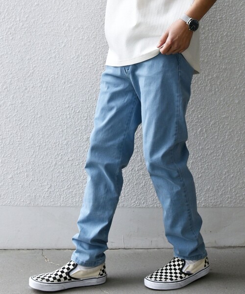 SHIPS any(シップス エニィ)の「SHIPS any: ベターコットン ストレッチ スリム テーパード デニム イージー パンツ◇(デニムパンツ・メンズ・ネイビー/ダークグレー/ブルー/グレー・X-LARGE/LARGE/SMALL/MEDIUM)」の16枚目の写真