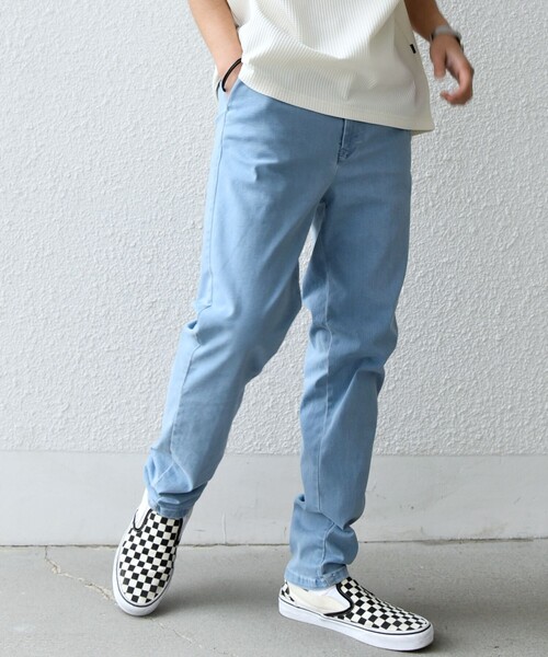 SHIPS any(シップス エニィ)の「SHIPS any: ベターコットン ストレッチ スリム テーパード デニム イージー パンツ◇(デニムパンツ・メンズ・ネイビー/ダークグレー/ブルー/グレー・X-LARGE/LARGE/SMALL/MEDIUM)」の17枚目の写真