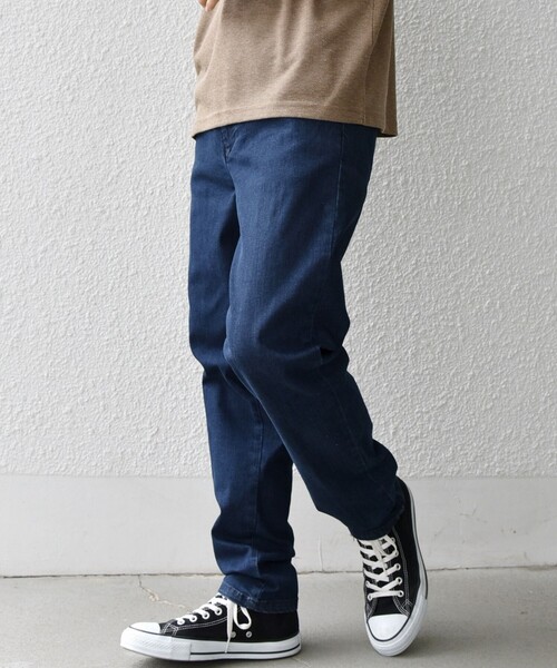 SHIPS any(シップス エニィ)の「SHIPS any: ベターコットン ストレッチ スリム テーパード デニム イージー パンツ◇(デニムパンツ・メンズ・ネイビー/ダークグレー/ブルー/グレー・X-LARGE/LARGE/SMALL/MEDIUM)」の21枚目の写真