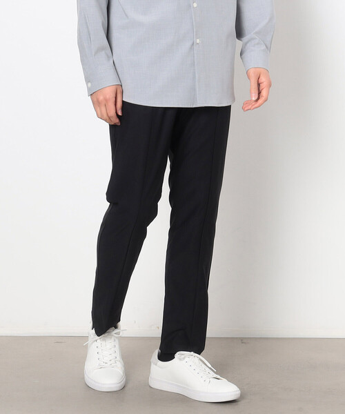 COMME CA ISM(コムサイズム)の「【セットアップ対応】ウォッシャブル テーパード パンツ(スラックス・メンズ・カーキ/ブラック/ネイビー・L/M/S)」の2枚目の写真