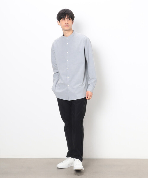 COMME CA ISM(コムサイズム)の「【セットアップ対応】ウォッシャブル テーパード パンツ(スラックス・メンズ・カーキ/ブラック/ネイビー・L/M/S)」の4枚目の写真
