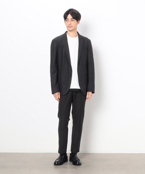 COMME CA ISM(コムサイズム)の「【セットアップ対応】ウォッシャブル テーパード パンツ(スラックス・メンズ・カーキ/ブラック/ネイビー・L/M/S)」の10枚目の写真