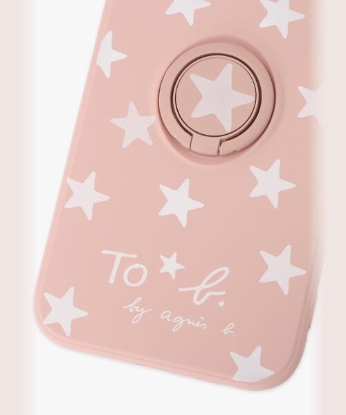 To b. by agnes b.(トゥービーバイアニエスベー)の「WV52 スターリングiPhone14ケース(スマホケース/カバー・レディース・ピンク・FREE)」の3枚目の写真