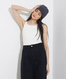 NOMINE | カップインアメスリニットタンクトップ(タンクトップ)