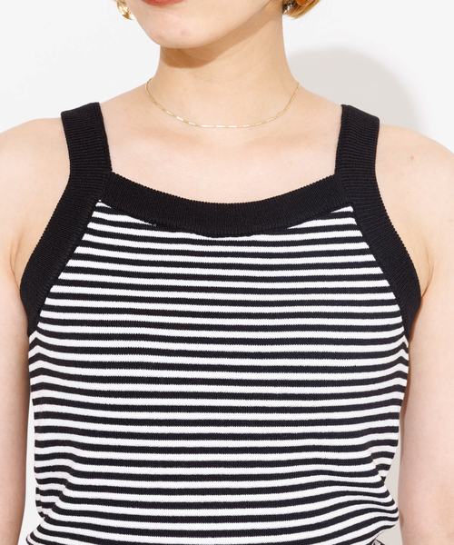 NOMINE（ノミネ）の「カップインアメスリニットタンクトップ（タンクトップ・レディース・ホワイト/ボルドー/ブラック系その他/ダークグリーン/ブラック・フリー）」の22枚目の写真