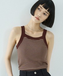 NOMINE | カップインアメスリニットタンクトップ(タンクトップ)