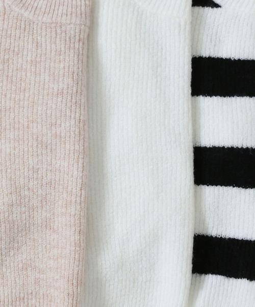 3.3 Field Trip （3.3フィールドトリップ）の「3.3 Field Trip／ニットボレロカーディガン（前後2WAY）  2995310（カーディガン/ボレロ・レディース・その他1/ピンク/ホワイト・FREE）」の16枚目の写真