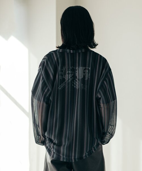 JOURNAL STANDARD(ジャーナルスタンダード)の「バルファレース ロングスリーブシャツ(シャツ/ブラウス・メンズ・ブラック/ベージュ/サックスブルー/オレンジ・MEDIUM/LARGE)」の13枚目の写真