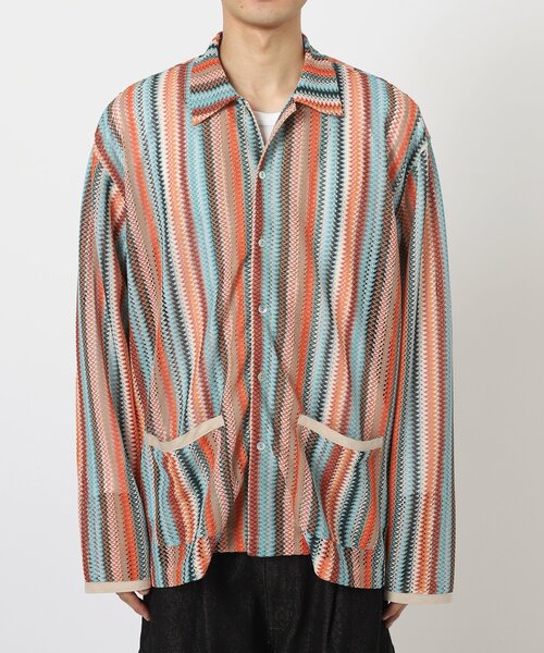 JOURNAL STANDARD(ジャーナルスタンダード)の「バルファレース ロングスリーブシャツ(シャツ/ブラウス・メンズ・ブラック/ベージュ/サックスブルー/オレンジ・MEDIUM/LARGE)」の16枚目の写真
