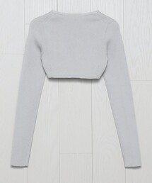 25ss セット H BEAUTY&YOUTH TCリブショートカーディガン H BEAUTY&YOUTH UNITED ARROWS カーディガン 「H」TCリブ