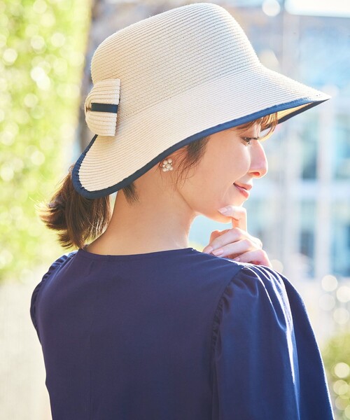 ♡まま♡celford リボン付きつば広ブレードハット ♡まま様専用♡celford リボン付きつば広ブレードハット 【公式通販】