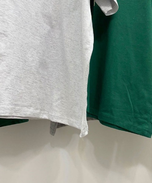 VIVID LADY(ビビッドレディー)の「ロゴのオーバーフィットサイズ半袖シャツ(Tシャツ/カットソー・レディース・ネイビー/グレー/グリーン/ホワイト系その他・FREE)」の17枚目の写真
