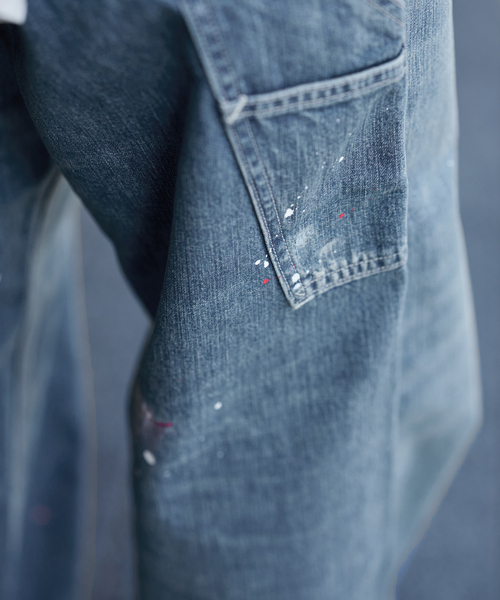 FRAMeWORK(フレームワーク)の「【LEE/リー】PAINT PAINTER PANTS(デニムパンツ・レディース・ブルー・X-SMALL/SMALL/MEDIUM)」の12枚目の写真