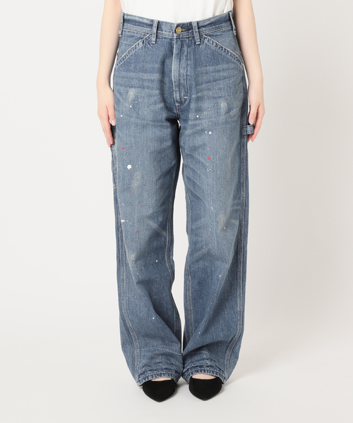 FRAMeWORK(フレームワーク)の「【LEE/リー】PAINT PAINTER PANTS(デニムパンツ・レディース・ブルー・X-SMALL/SMALL/MEDIUM)」の13枚目の写真