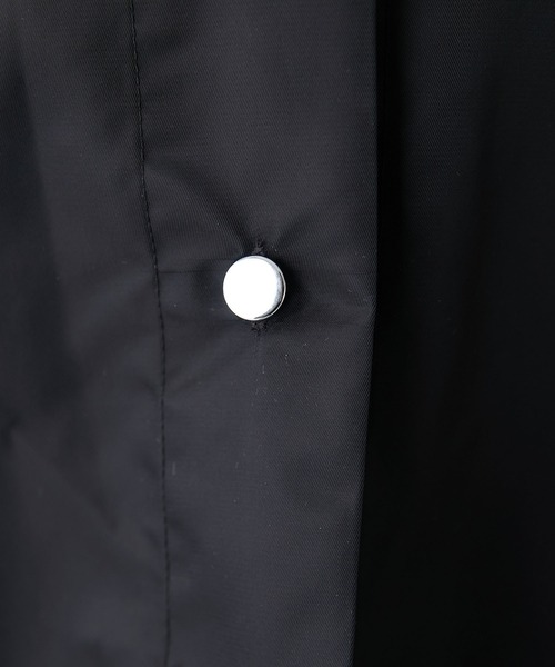 COLLAGE GALLARDAGALANTE(コラージュガリャルダガランテ)の「【OT】バックシャーリングヘムジャケット/WEB限定(ミリタリージャケット・レディース・ブラック/グリーン・FREE)」の21枚目の写真