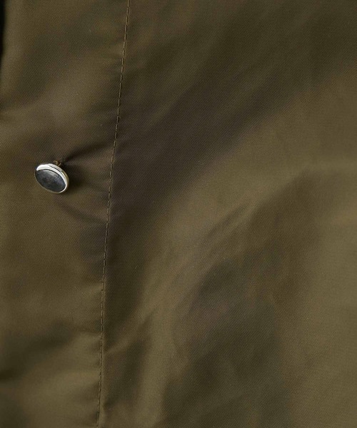 COLLAGE GALLARDAGALANTE(コラージュガリャルダガランテ)の「【OT】バックシャーリングヘムジャケット/WEB限定(ミリタリージャケット・レディース・ブラック/グリーン・FREE)」の22枚目の写真