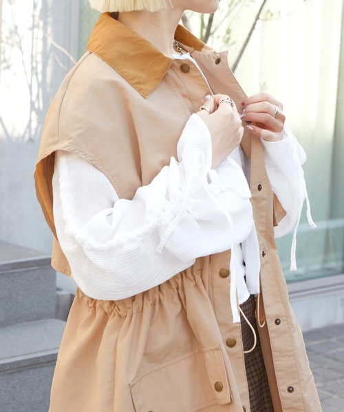 w closet（ダブルクローゼット）の「【2WAY】ケープハンティング