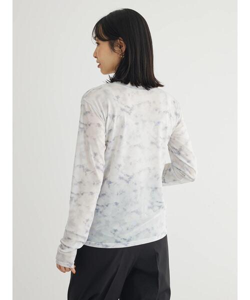 Green Parks(グリーンパークス)の「クルーネックアソート柄シアープルオーバー(インナーウェア/肌着・レディース・アイボリー/ブルー/グレー/グリーン・FREE)」の16枚目の写真