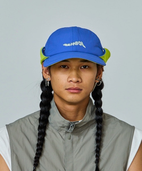 KANGOL(カンゴール)の「KANGOL WAVY CONVERTIBLE BASEBALL(キャップ・レディース・ベージュ/レッド/ブルー・S/M/L/XL)」の18枚目の写真