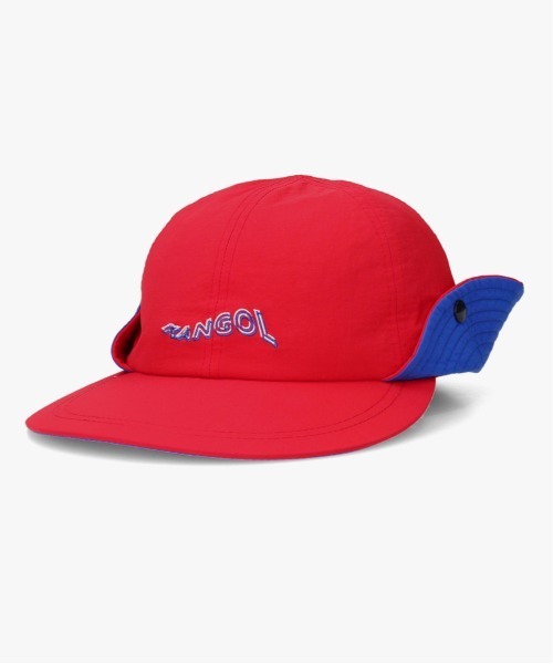 KANGOL(カンゴール)の「KANGOL WAVY CONVERTIBLE BASEBALL(キャップ・レディース・ベージュ/レッド/ブルー・S/M/L/XL)」の4枚目の写真