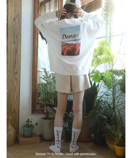 Green Parks(グリーンパークス)の「●DOONA! 2Pサインロゴソックス(その他小物・レディース・その他6・FREE)」の2枚目の写真