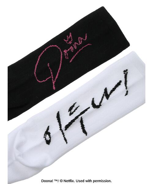 Green Parks(グリーンパークス)の「●DOONA! 2Pサインロゴソックス(その他小物・レディース・その他6・FREE)」の12枚目の写真