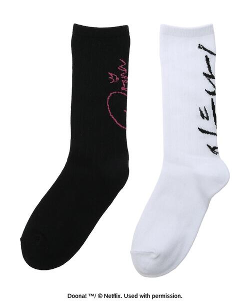 Green Parks(グリーンパークス)の「●DOONA! 2Pサインロゴソックス(その他小物・レディース・その他6・FREE)」の14枚目の写真