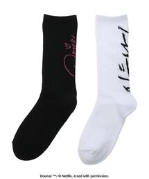 ●DOONA!　2Pサインロゴソックス