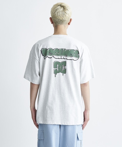 DC SHOES（ディーシーシューズ）の「24 TAKEEE8 GRAFF FT/DC半袖Tシャツ（Tシャツ/カットソー・メンズ・ホワイト/ブラック/グレー・MEDIUM/LARGE/X-LARGE）」の3枚目の写真