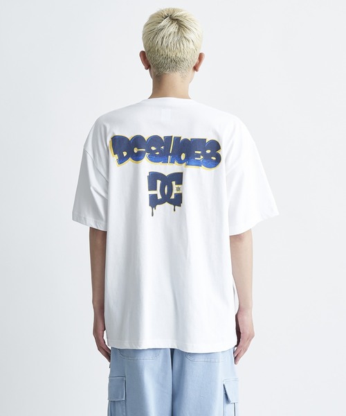 DC SHOES（ディーシーシューズ）の「24 TAKEEE8 GRAFF FT/DC半袖Tシャツ（Tシャツ/カットソー・メンズ・ホワイト/ブラック/グレー・MEDIUM/LARGE/X-LARGE）」の4枚目の写真
