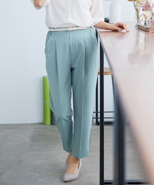 美ージーテーパードパンツ（スラックス）｜Honeys（ハニーズ）の