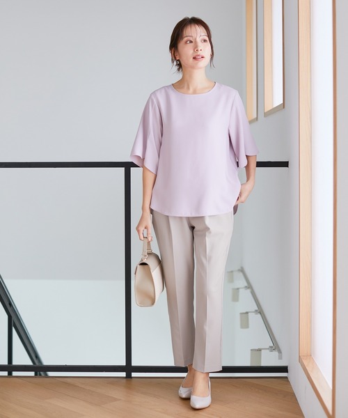 Doe Gal【STUDIO DOE】バニーリボン・テーパードパンツ 美ージーテーパードパンツ: ボトムス｜ハニーズ公式通販