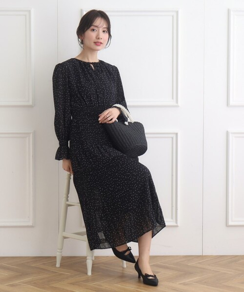 Karl Lagerfeld Paris シフォン裾ブレザーワンピース★全2色 71LdSzvnXyL._AC_SX466_.jpg