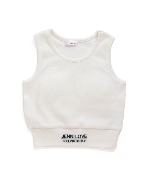   for Jennieコラボ リブコットンタンクトップ LIVING BASIC｜リブオーガニックコットン・タンクトップ