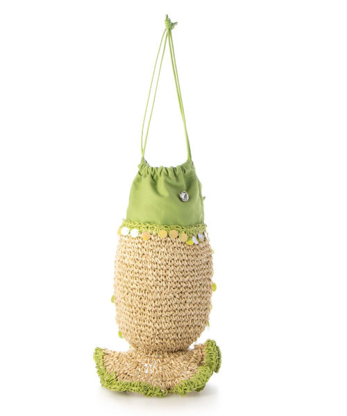 【セール】カカトゥ kakatoo / フィッシュクロッシェバッグ（かごバッグ）｜kakatoo（カカトゥ）