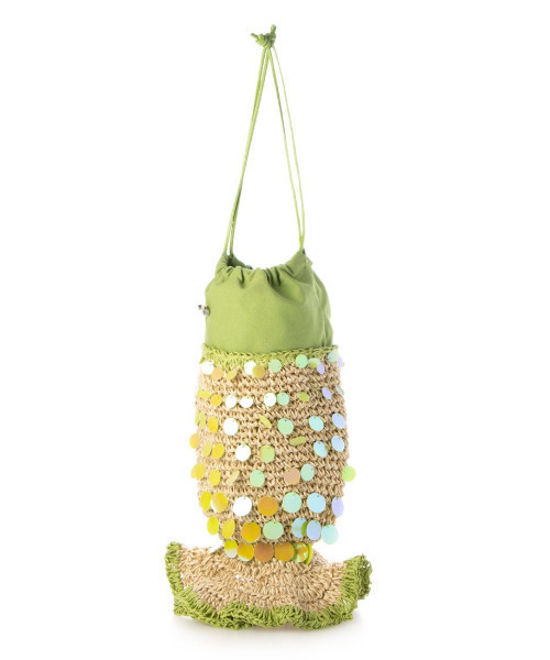 【セール】カカトゥ kakatoo / フィッシュクロッシェバッグ（かごバッグ）｜kakatoo（カカトゥ）