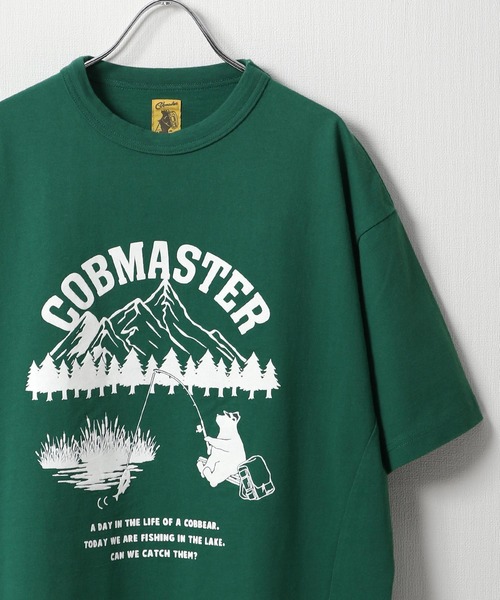 COBMASTER(コブマスター)の「【COBMASTER】フロントロゴビッグスウェットTシャツ【ダートプロダクト&吸水加工 】(Tシャツ/カットソー・メンズ・イエロー/ホワイト/グリーン・X-LARGE/MEDIUM/LARGE)」の3枚目の写真