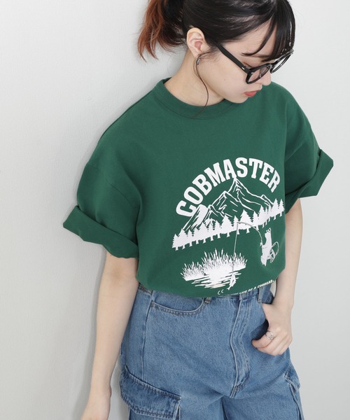 COBMASTER(コブマスター)の「【COBMASTER】フロントロゴビッグスウェットTシャツ【ダートプロダクト&吸水加工 】(Tシャツ/カットソー・メンズ・イエロー/ホワイト/グリーン・X-LARGE/MEDIUM/LARGE)」の10枚目の写真