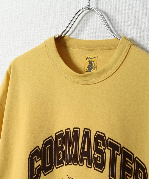 COBMASTER(コブマスター)の「【COBMASTER】フロントロゴビッグスウェットTシャツ【ダートプロダクト&吸水加工 】(Tシャツ/カットソー・メンズ・イエロー/ホワイト/グリーン・X-LARGE/MEDIUM/LARGE)」の22枚目の写真