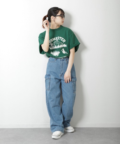 COBMASTER(コブマスター)の「【COBMASTER】フロントロゴビッグスウェットTシャツ【ダートプロダクト&吸水加工 】(Tシャツ/カットソー・メンズ・イエロー/ホワイト/グリーン・X-LARGE/MEDIUM/LARGE)」の14枚目の写真