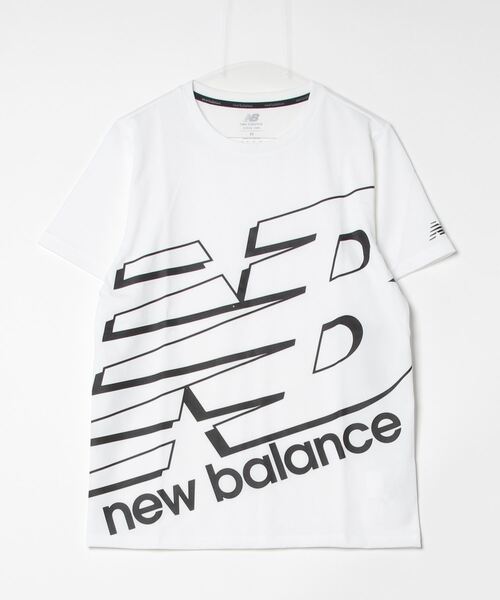 NEW BALANCE(ニューバランス)の「ニューバランス New Balance ビッグロゴ ショートスリーブTシャツ_Tenacity(Tシャツ/カットソー・メンズ・ブラック/ネイビー/ホワイト・LL/3L/S/M/L)」の1枚目の写真