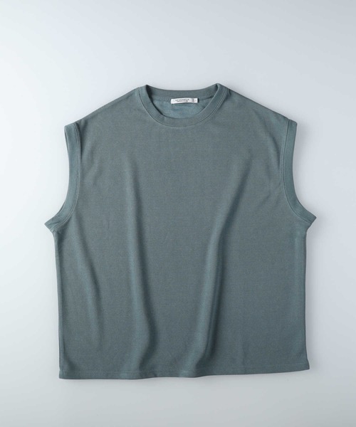 セール】ベスト5分袖レイヤード（Tシャツ/カットソー）｜Right