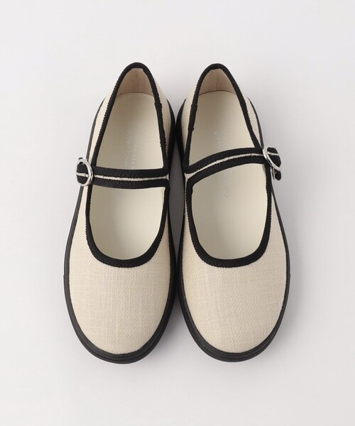 green label relaxing（グリーンレーベルリラクシング）の「TJ GLR ストラップ シューズ 17cm-21cm（バレエシューズ・キッズ・ナチュラル/ブラック・21cm/19cm/20cm/18cm/17cm）」の13枚目の写真