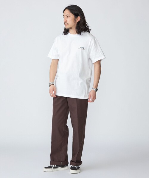 SHIPS(シップス)の「【WEB限定】SHIPS: STYLISH STANDARD ロゴ 刺繍 Tシャツ(Tシャツ/カットソー・メンズ・ダークグレー/コバルトブルー/ネイビー/ホワイト系/ブラック/ホワイト・X-LARGE/LARGE/MEDIUM/SMALL)」の13枚目の写真