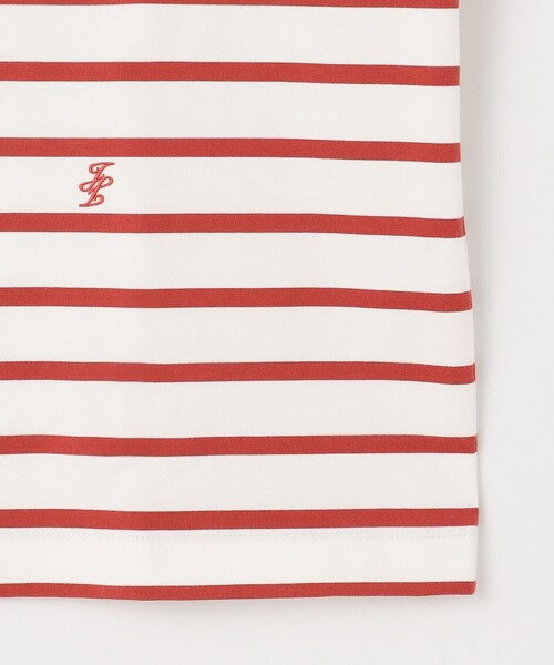 自由区(ジユウク)の「【洗える】ボーダーワイドBIG Tシャツ(Tシャツ/カットソー・レディース・ブラウン系1/レッド系1/ブラック系1・38)」の17枚目の写真