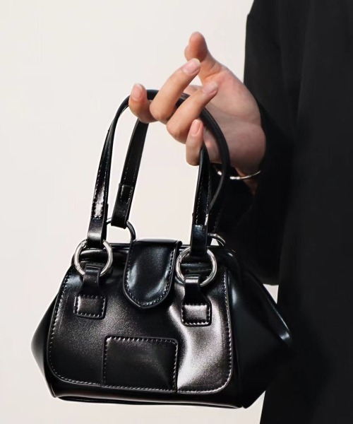 SEN TOKYO（セントーキョー）の「軽くて使いやすい2WAYアイテム。ミニボストンハンドバック（ハンドバッグ・レディース・ブラック・FREE）」の16枚目の写真