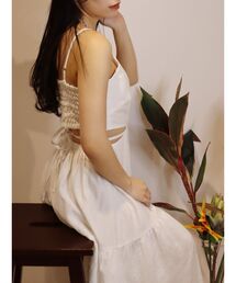 EVRIS | オープンウエストロングワンピース(ワンピース)